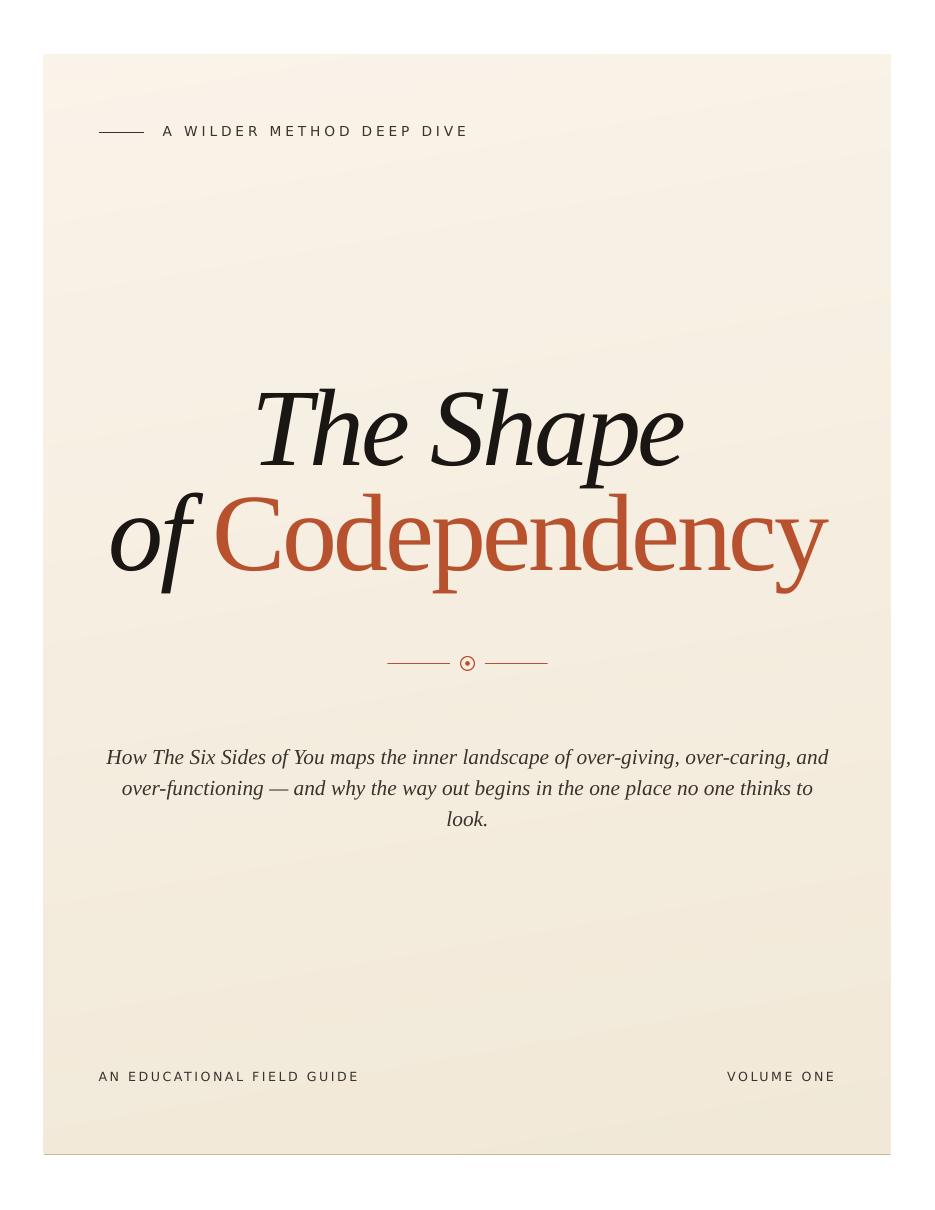 The Shape of Codependency cover