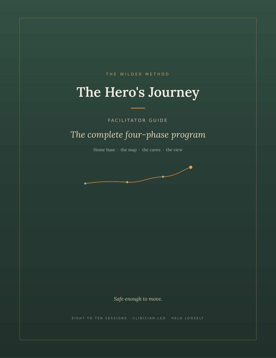 The Hero's Journey Facilitator Guide cover